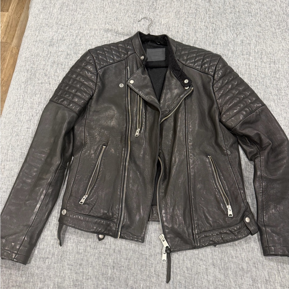 All Saints Leather Jacket